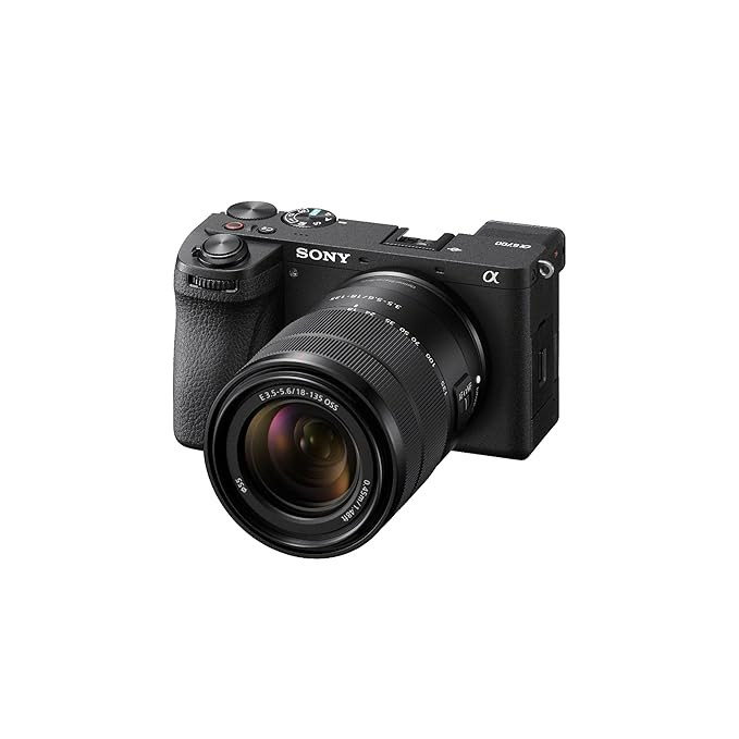 Sony Alpha ILCE-6700 APS-C Interchangeable-Lens Mirrorless Camera (Body Only) | Made for Creators | 26.0 MP | Artificial Intelligence Based Autofocus | 4K 120p Recording - Black